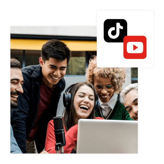 tiktok and youtube watched by young university students